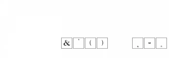 ClassicaCaps Font OTHER CHARS