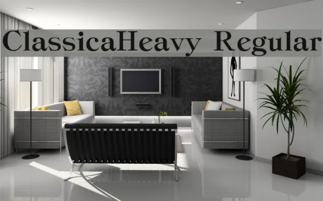 ClassicaHeavy Regular Example 1