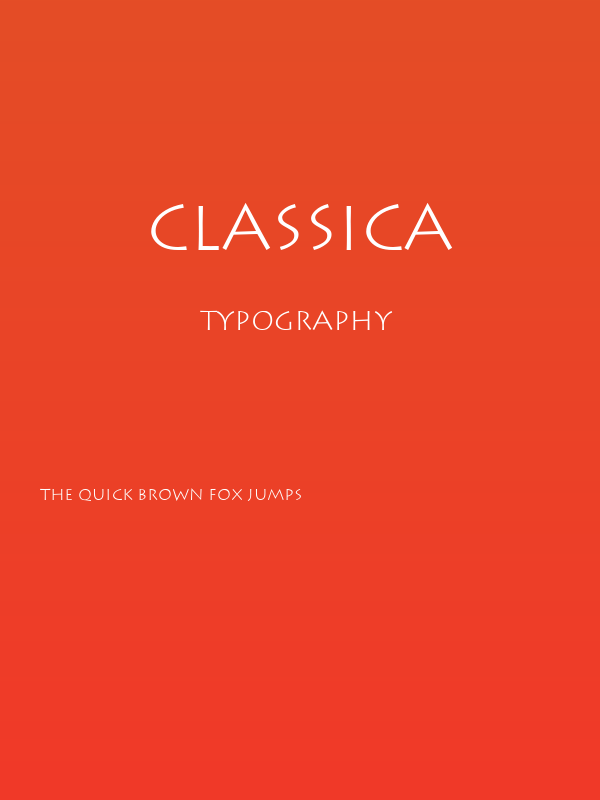 Classica Poster