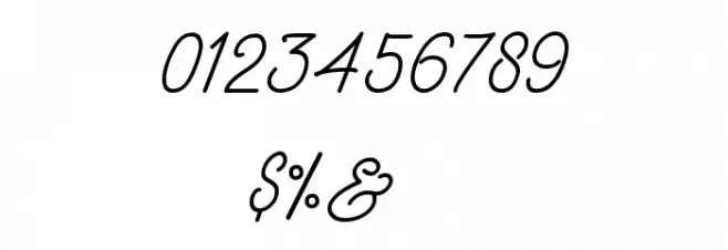 Classical Font OTHER CHARS