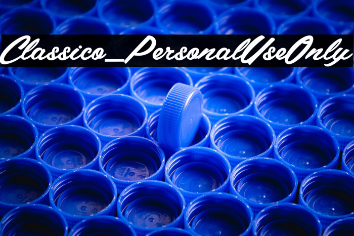 Classico_PersonalUseOnly Example 1