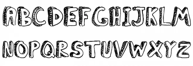 Classroom Boredom Schriftart Groß