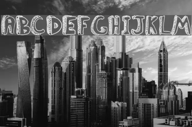 Classroom Boredom Font examples