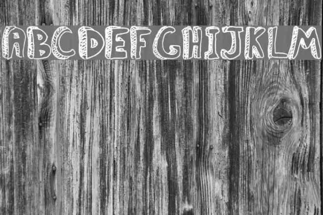 Classroom Boredom Font examples