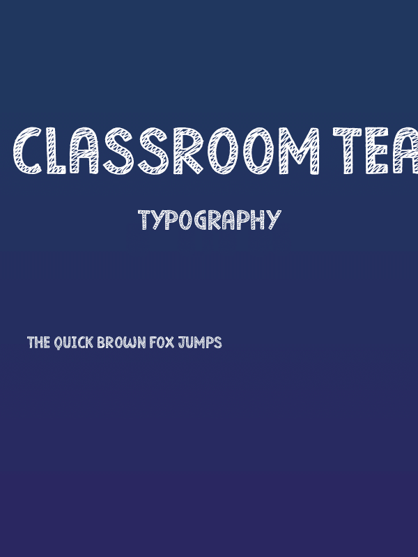 Classroom Teacher Poster