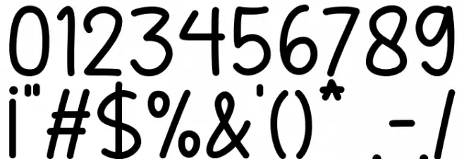 Classroom Schriftart Anderer Schreiben