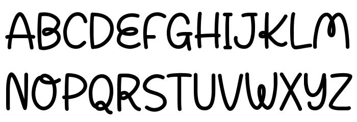 Classroom Font UPPERCASE