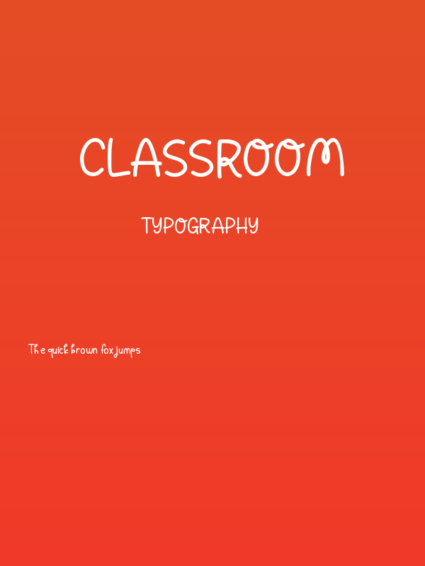 Classroom Poster