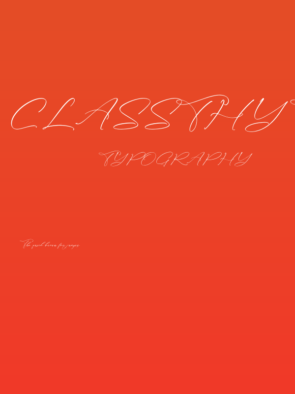 Classthy Theriond Poster