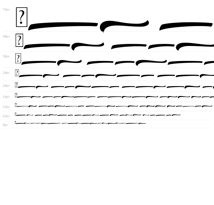 Classual swash Waterfall