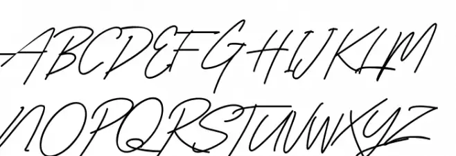 Classy Beautiful Schriftart Groß