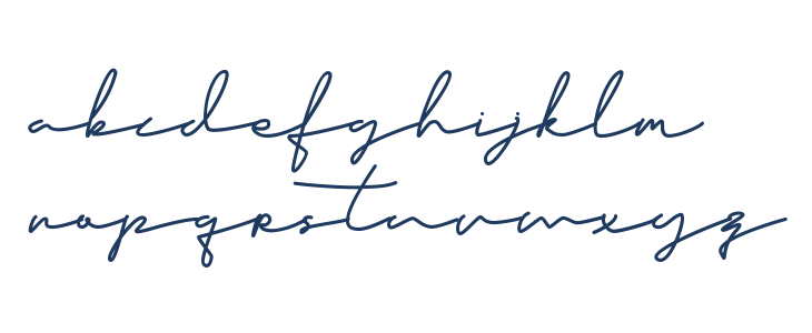 Classy Beautiful Lowercase