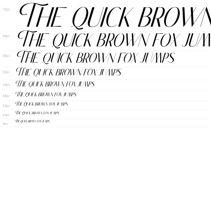 Classy Brune Italic Free Regular Waterfall