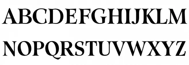 Classy Coiffeur Bold フォント 大文字