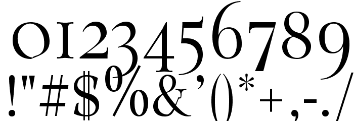 Classy Coiffeur Regular Font OTHER CHARS