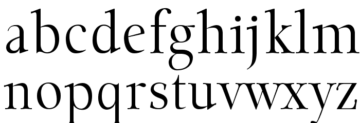 Classy Coiffeur Regular Font LOWERCASE