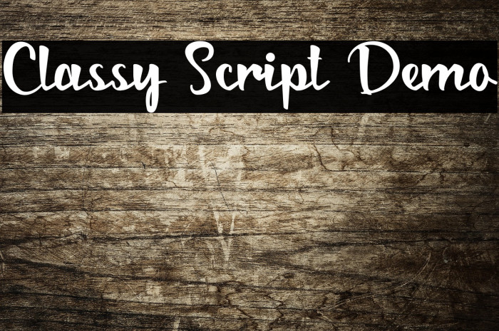 Classy Script Demo Example 3