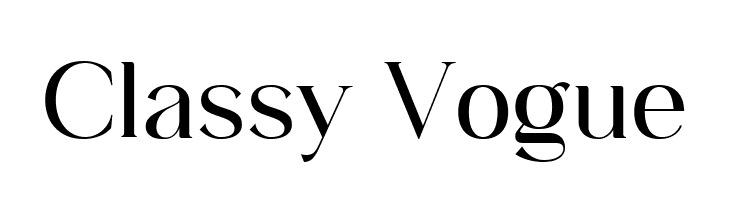 Classy Vogue Fonte