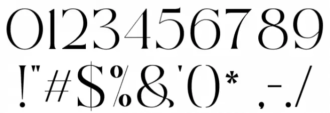 Claster Oleander Font OTHER CHARS