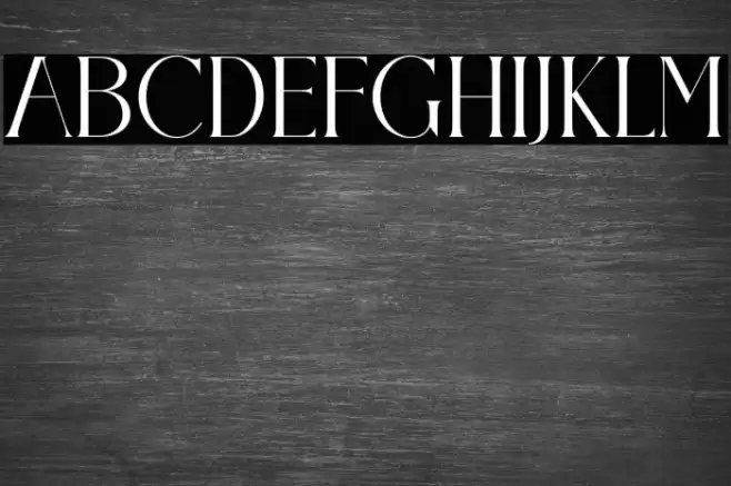 Claster Oleander Font examples