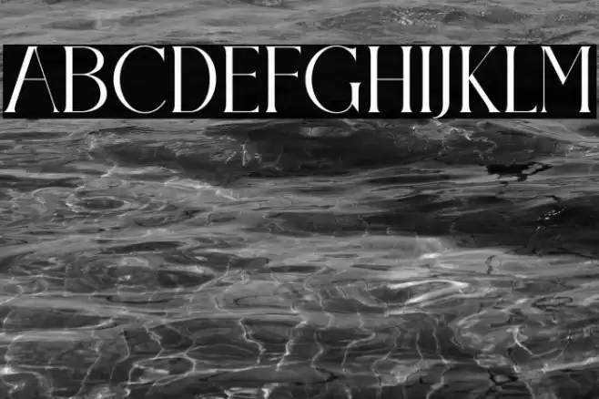 Claster Oleander Font examples