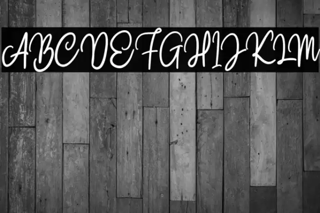 Claston Script Regular Font examples