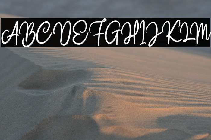 Claston Script Regular Example 3