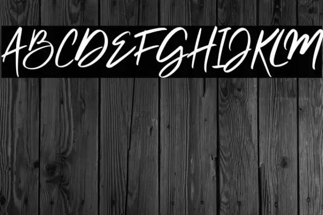 Clattering Font examples