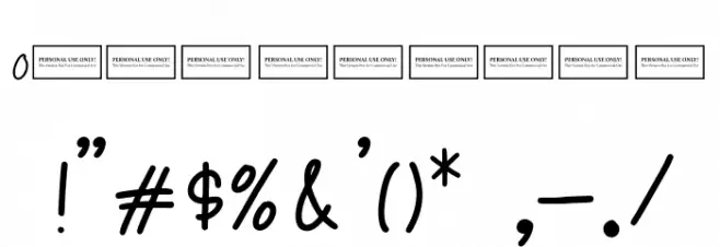 Clatterson Font OTHER CHARS