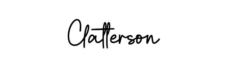 Clatterson  font caratteri gratis