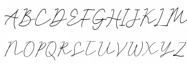 Clattery Regular Font UPPERCASE
