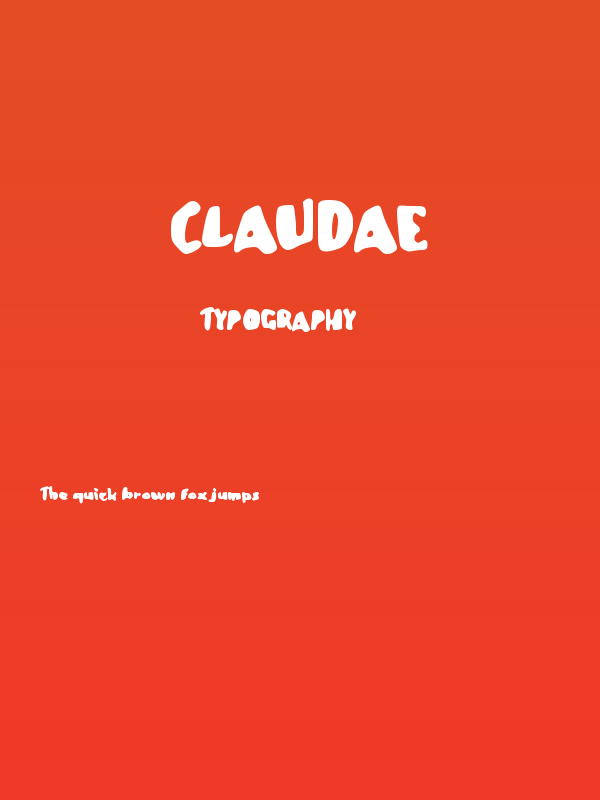 Claudae Poster