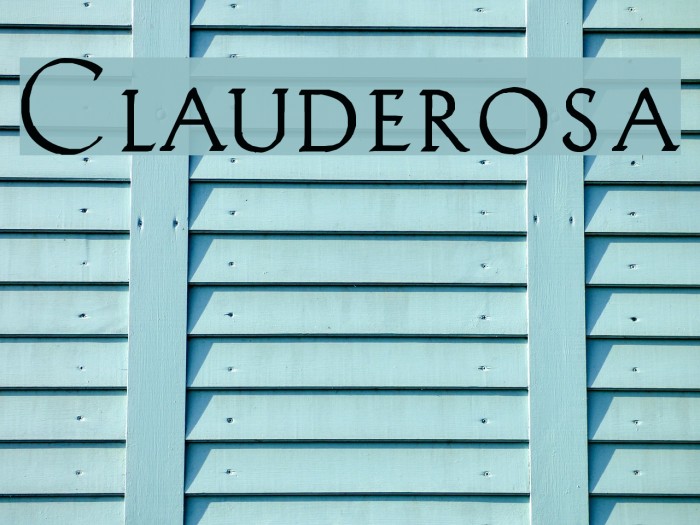 Clauderosa Example 3