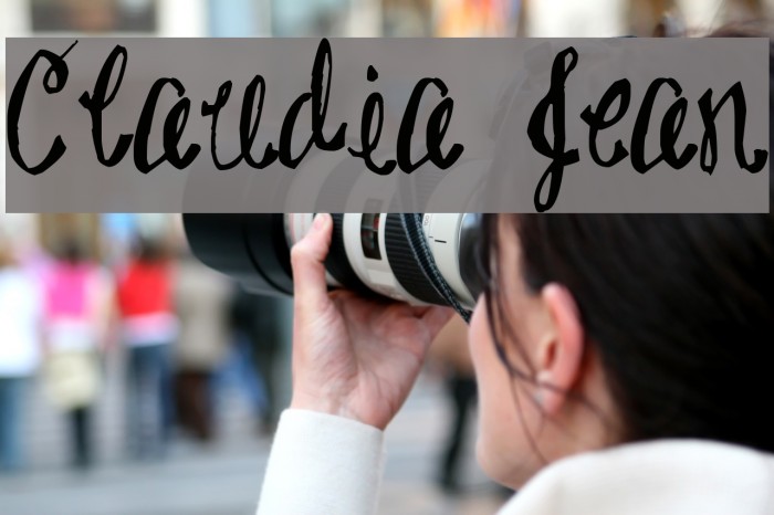Claudia Jean Font examples