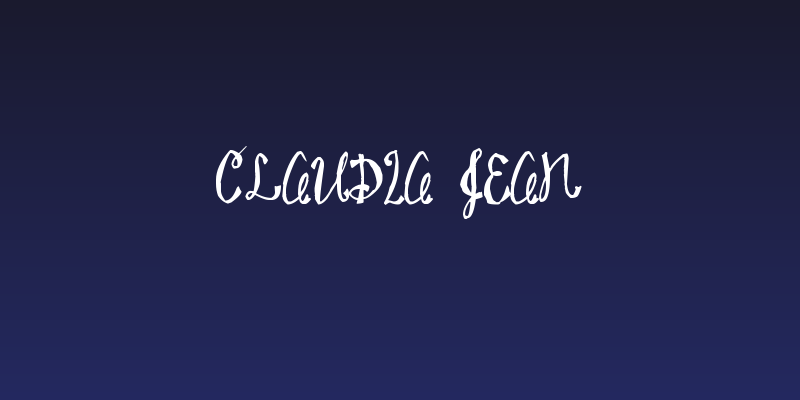 Claudia Jean Social Header