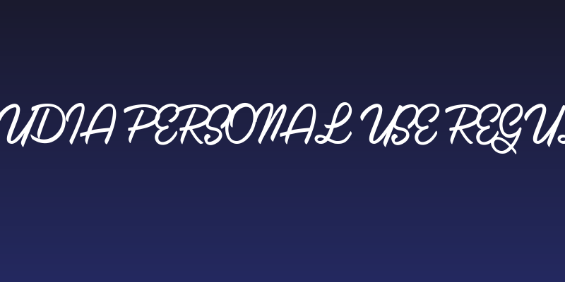 Claudia Personal Use Regular Social Header