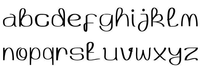 Claudia Font LOWERCASE