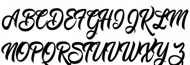 Claudina Personal Use Regular Font Litere mari
