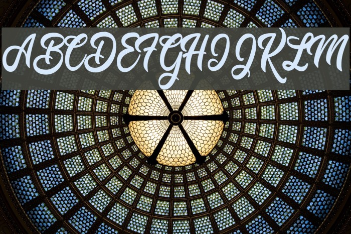 Claudina Personal Use Regular Font examples