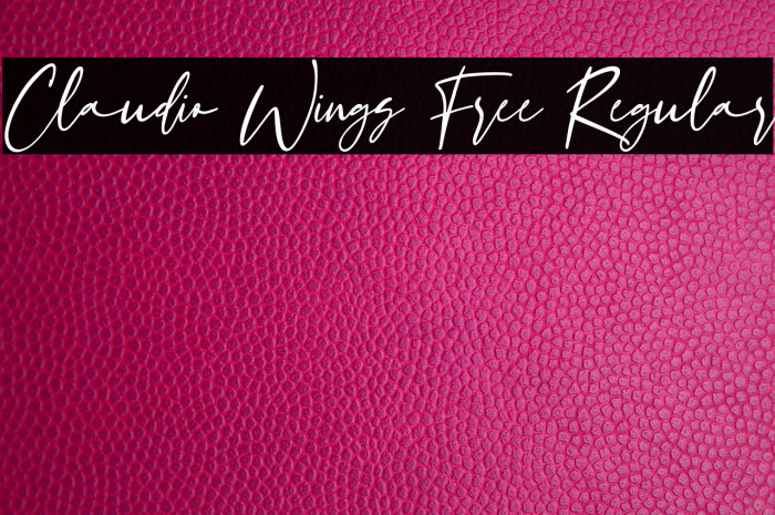 Claudio Wings Free Regular Example 2