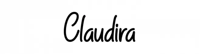 Claudira  Frei Schriftart Herunterladen
