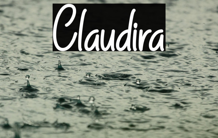 Claudira Example 3