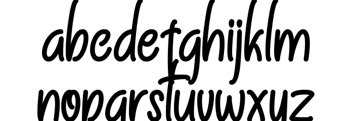Claudira Font LOWERCASE