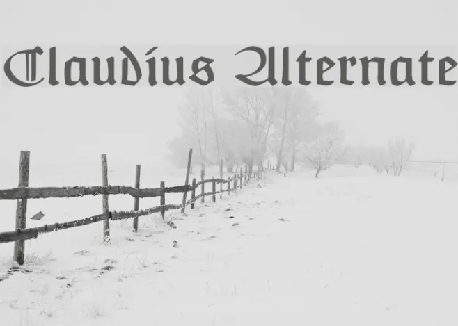Claudius Alternate Example 3