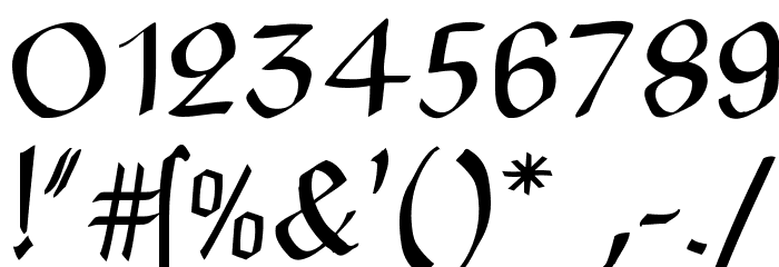 ClaudiusImperator Font OTHER CHARS