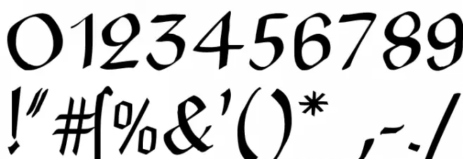 ClaudiusImperator Font OTHER CHARS