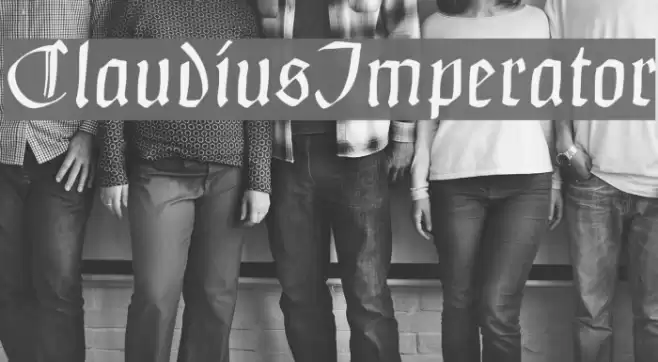ClaudiusImperator Font examples