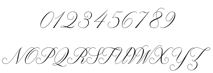 Claudya Script Demo Polices AUTRES CHARS
