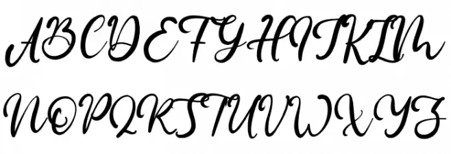ClaudyaCoast Шрифта ВЕРХНИЙ