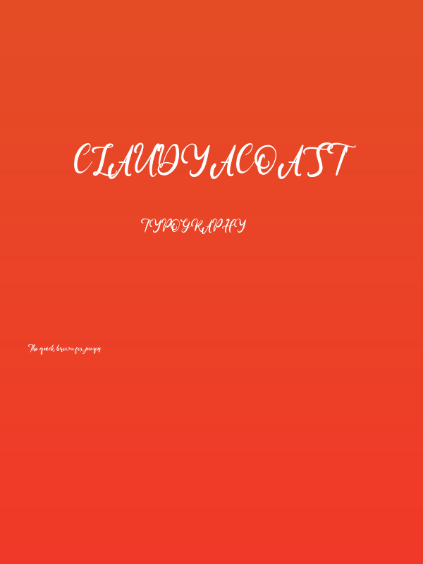 ClaudyaCoast Poster